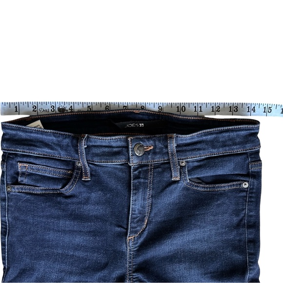 Joes Jeans The Skinny Mid Rise Dark Wash Stretch Denim Yasmin Sz 28 Minimalist - Picture 9 of 12